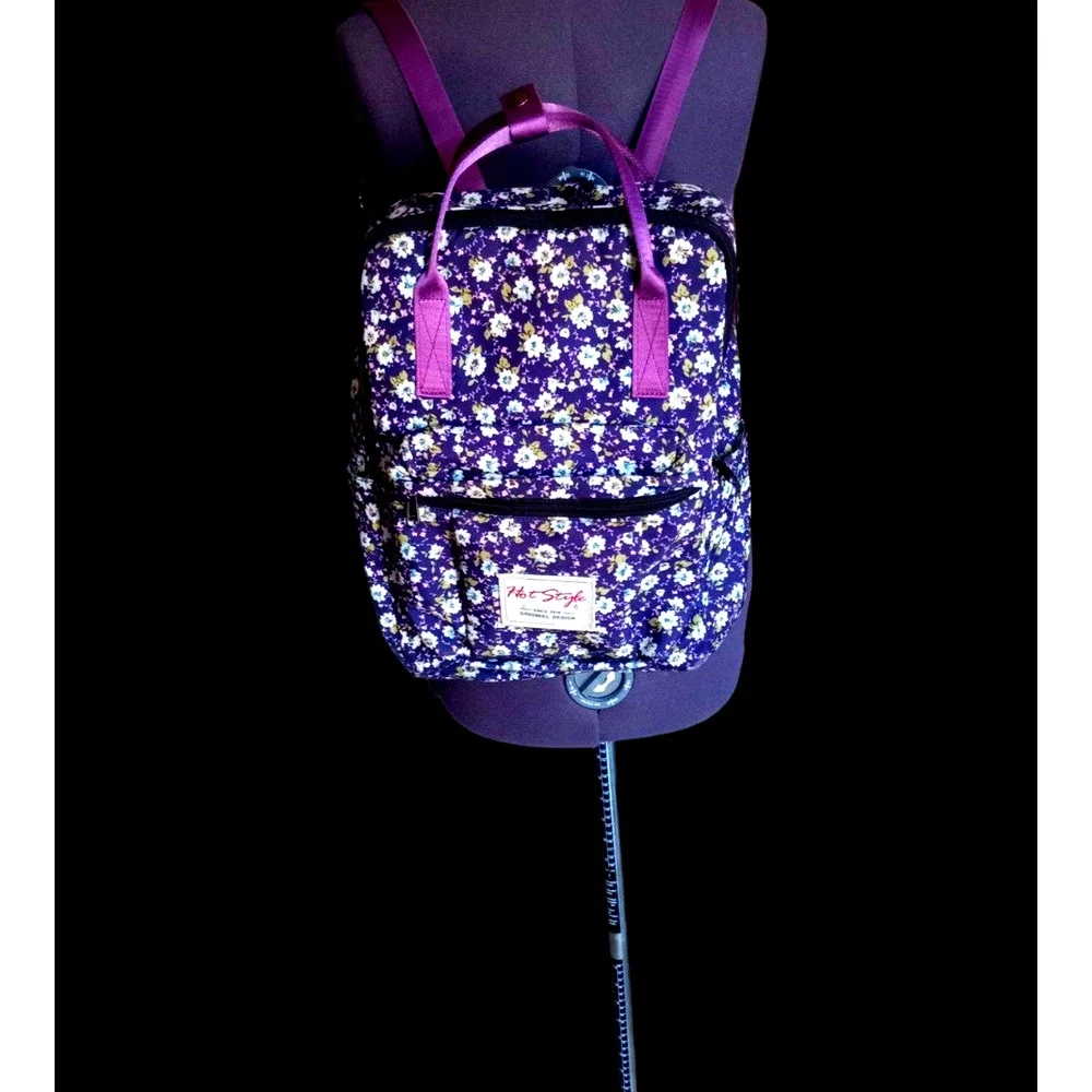 Bestie lavender floral backpack